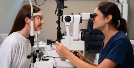 Cataract eye surgery