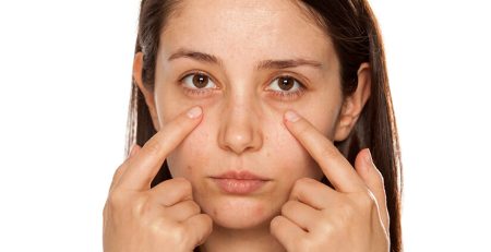 Dark circles removal