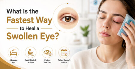 Swollen eye treatment