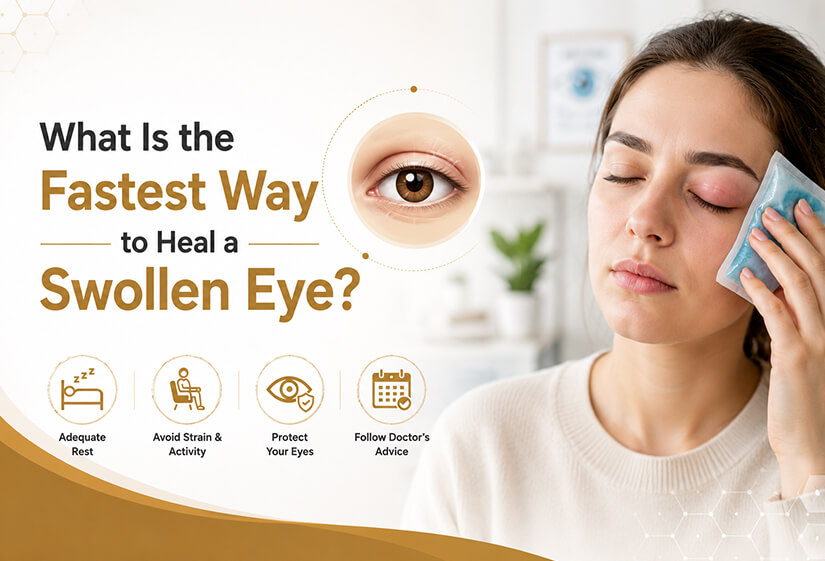 Swollen eye treatment